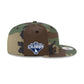 Los Angeles Dodgers 2025 World Series Champions Back to Back Patch Camo 9FIFTY Snapback Hat