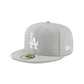 Los Angeles Dodgers 2025 World Series Champions Samurai Patch Gray 59FIFTY Fitted Hat
