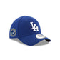 Los Angeles Dodgers 2025 World Series Champions Back-to-Back Circle Patch 39THIRTY Stretch Fit Hat