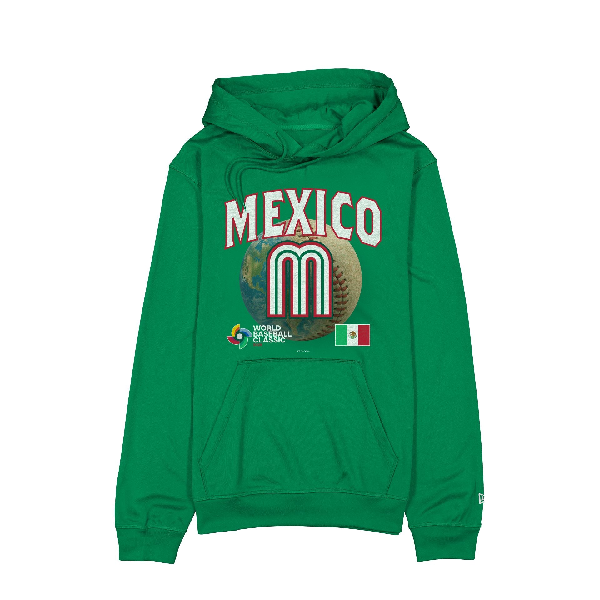 Mexico 2026 World Baseball Classic Green Hoodie