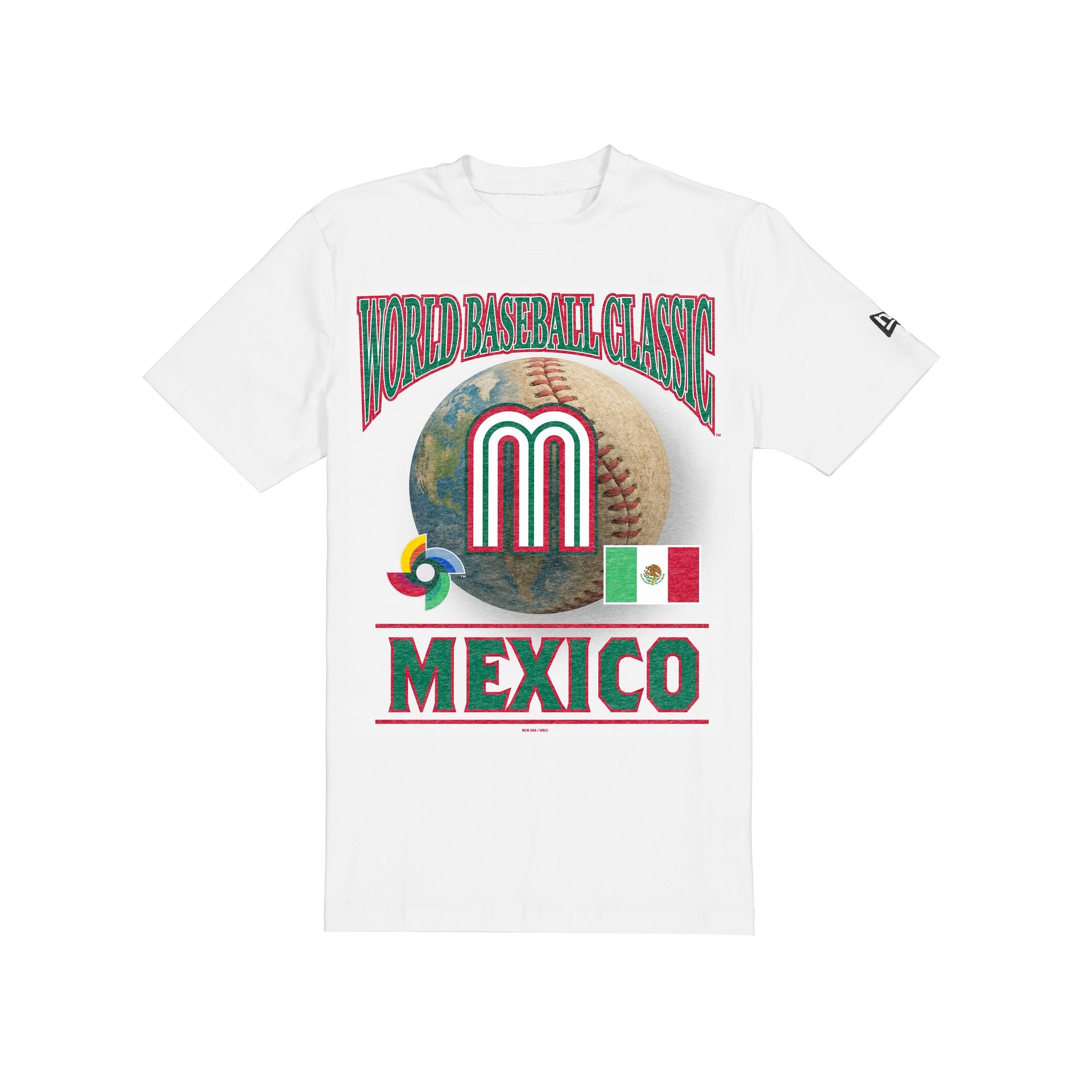 Mexico 2026 World Baseball Classic White T-Shirt