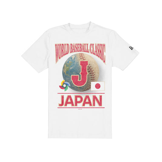 Japan 2025 World Baseball Classic White T-Shirt - New Era Cap