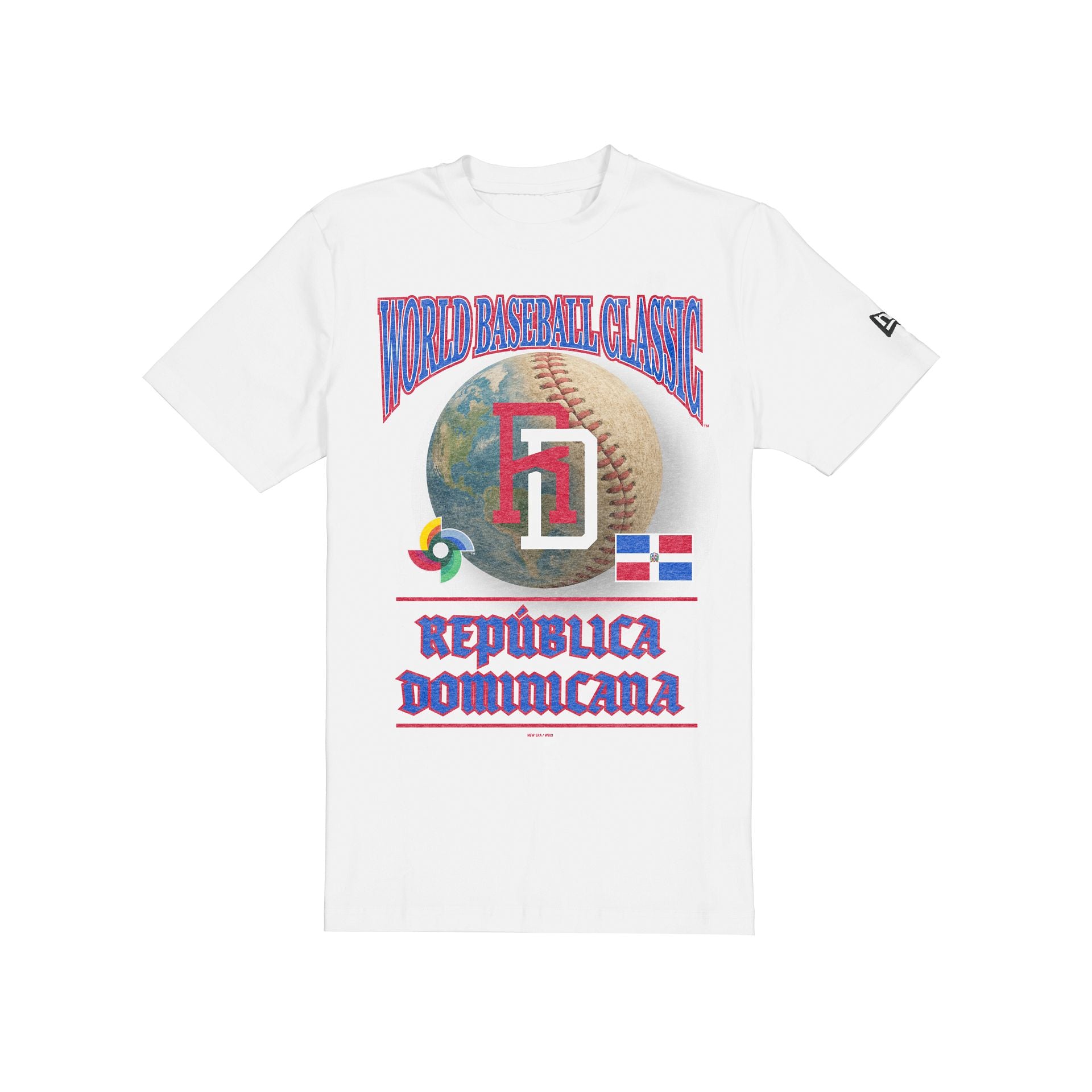 Dominican Republic 2026 World Baseball Classic White T-Shirt
