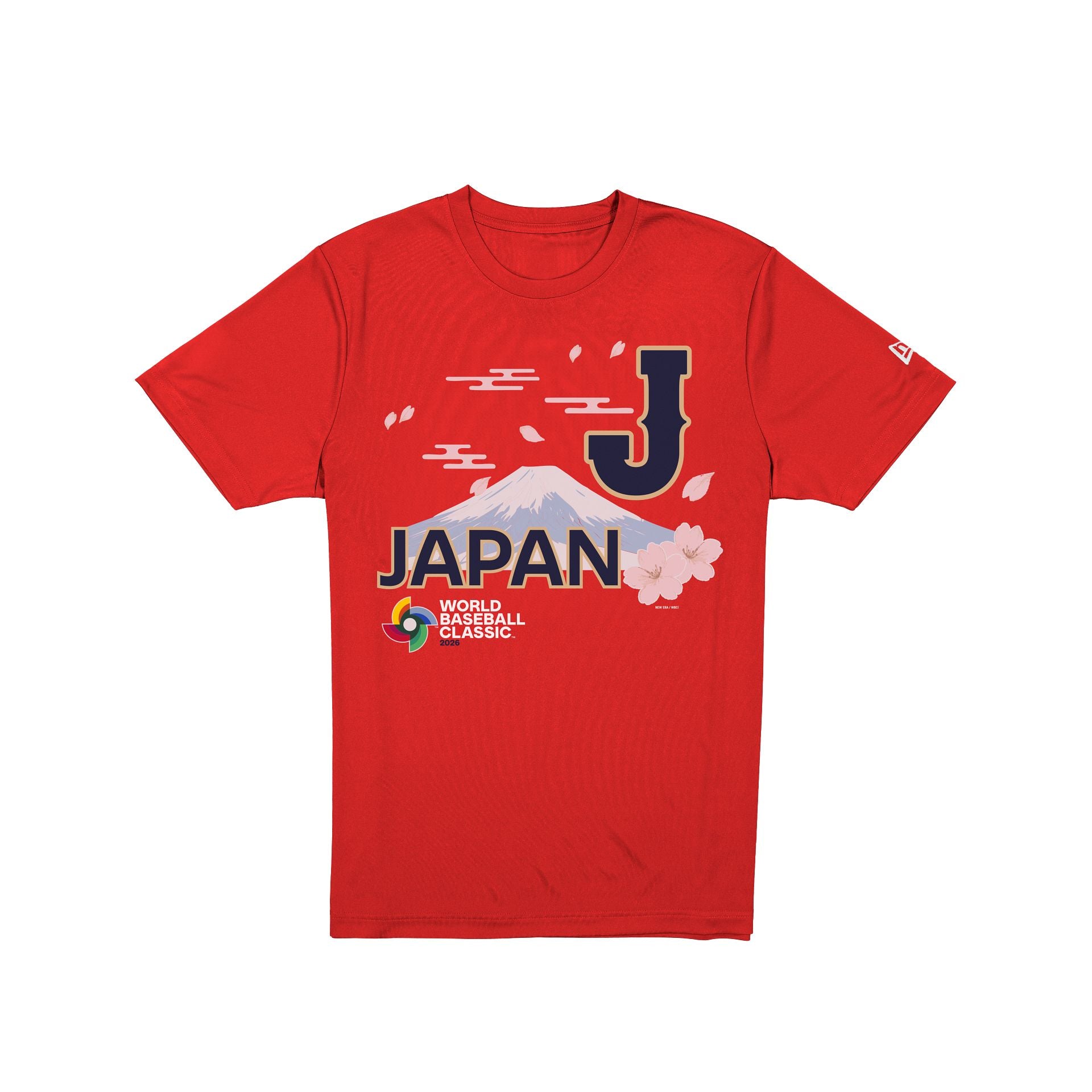 Japan 2026 World Baseball Classic Scarlet T-Shirt