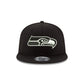 Seattle Seahawks Super Bowl LX Champions Sidepatch Black 9FIFTY Snapback Hat