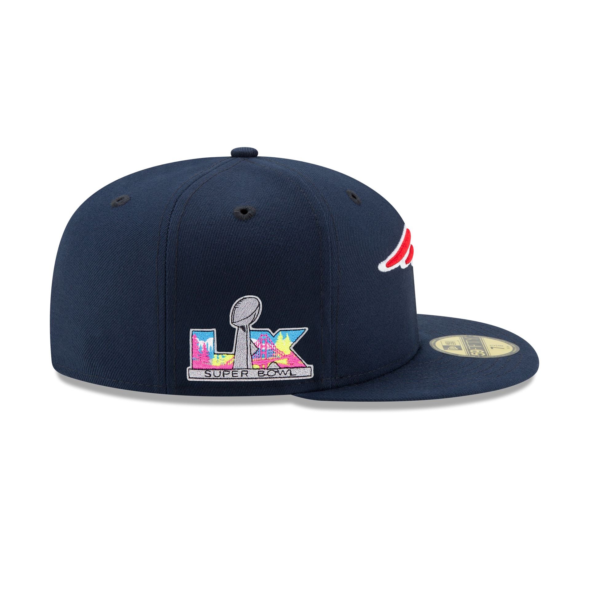 New England Patriots Super Bowl LX Participation Sidepatch 59FIFTY