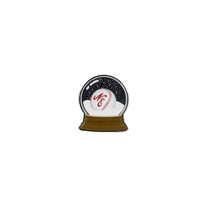 New Era Cap Baseball Snow Globe Pin