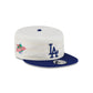Los Angeles Dodgers Side Patch Chrome White Pillbox Hat