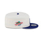 Los Angeles Dodgers Side Patch Chrome White Pillbox Hat