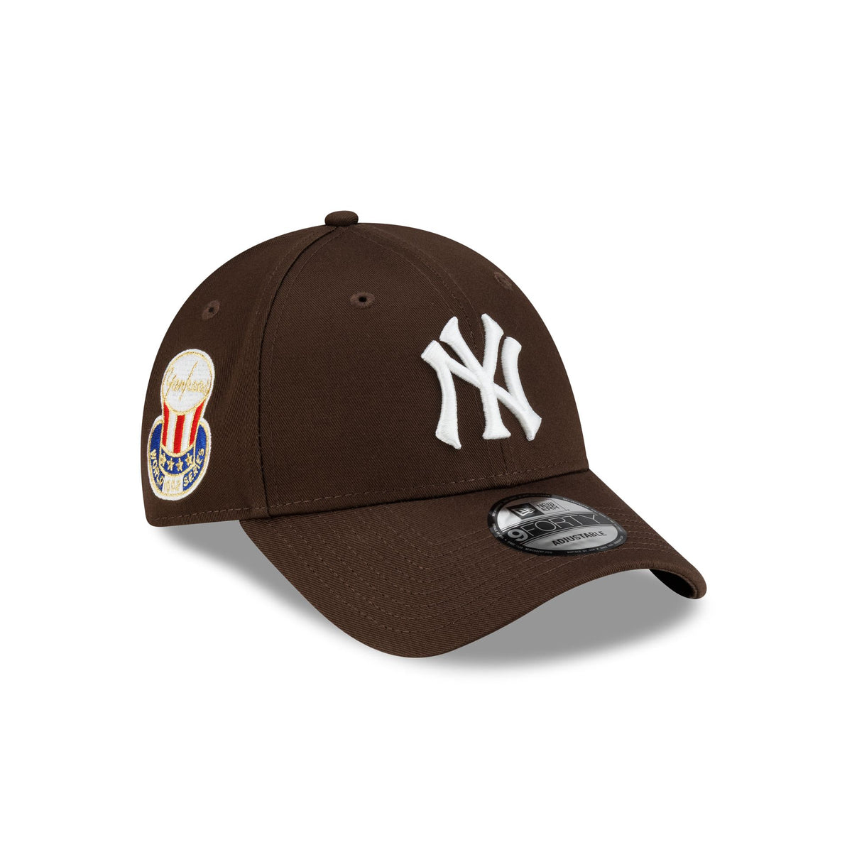 New York Yankees Side Patch Brown 9FORTY Adjustable Hat