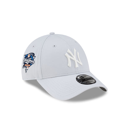 New York Yankees Side Patch Silver 9FORTY Adjustable Hat