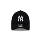 New York Yankees Side Patch Black 9FORTY Adjustable Hat