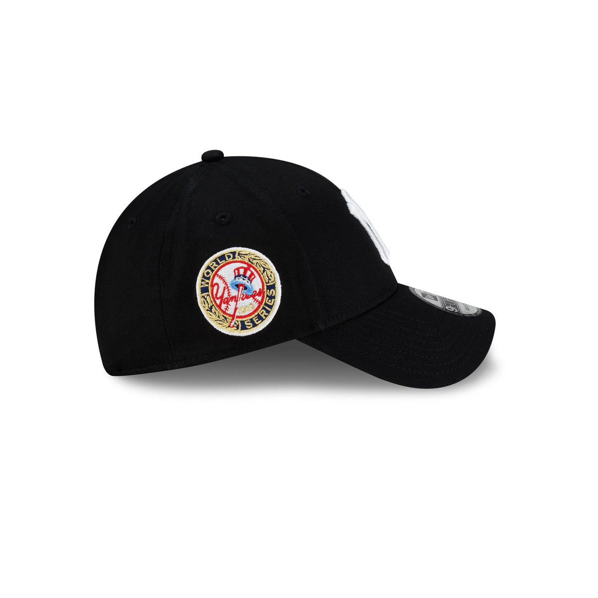New York Yankees Side Patch Black 9FORTY Adjustable Hat