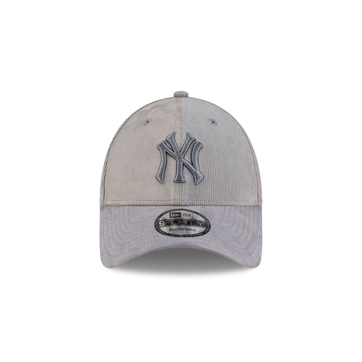 New York Yankees Tonal Mix Light Gray 9FORTY Adjustable Hat