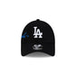 Los Angeles Dodgers Cross Panel Script 9FORTY Adjustable Hat