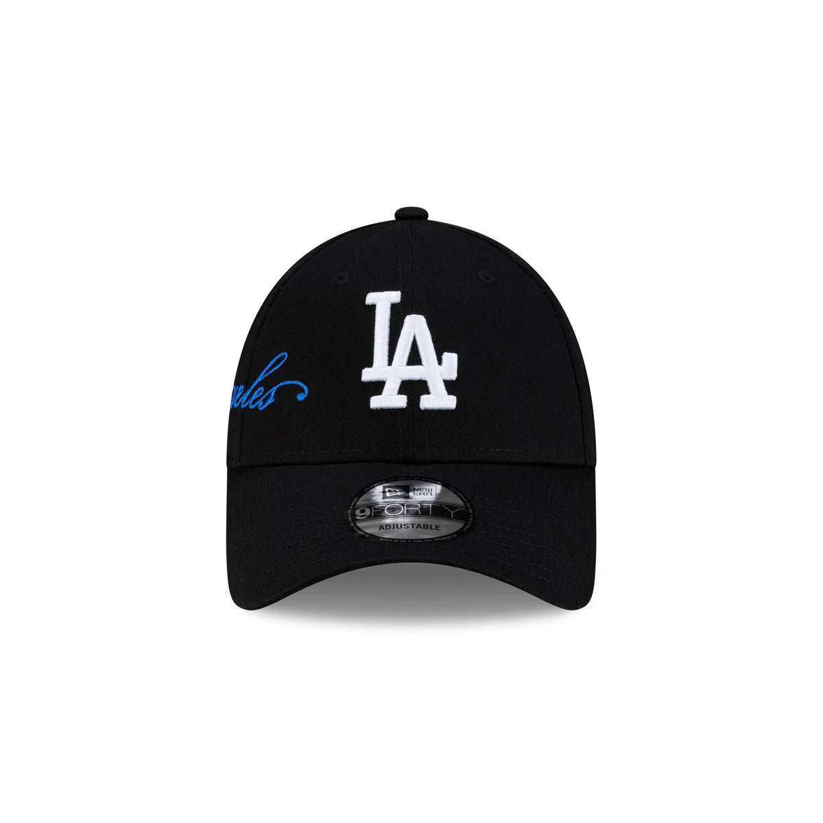 Los Angeles Dodgers Cross Panel Script 9FORTY Adjustable Hat