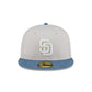San Diego Padres Stone Denim Mix 59FIFTY Fitted Hat