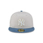 New York Yankees Stone Denim Mix 59FIFTY Fitted Hat