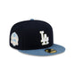 Los Angeles Dodgers Navy Denim Mix 59FIFTY Fitted Hat