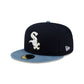 Chicago White Sox Navy Denim Mix 59FIFTY Fitted Hat
