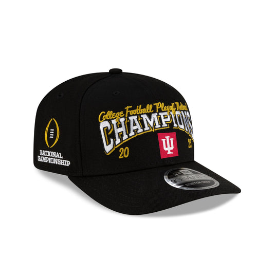 Indiana Hoosiers 2025-2026 College Football Champions 9SEVENTY Stretch-Snap Hat - New Era Cap