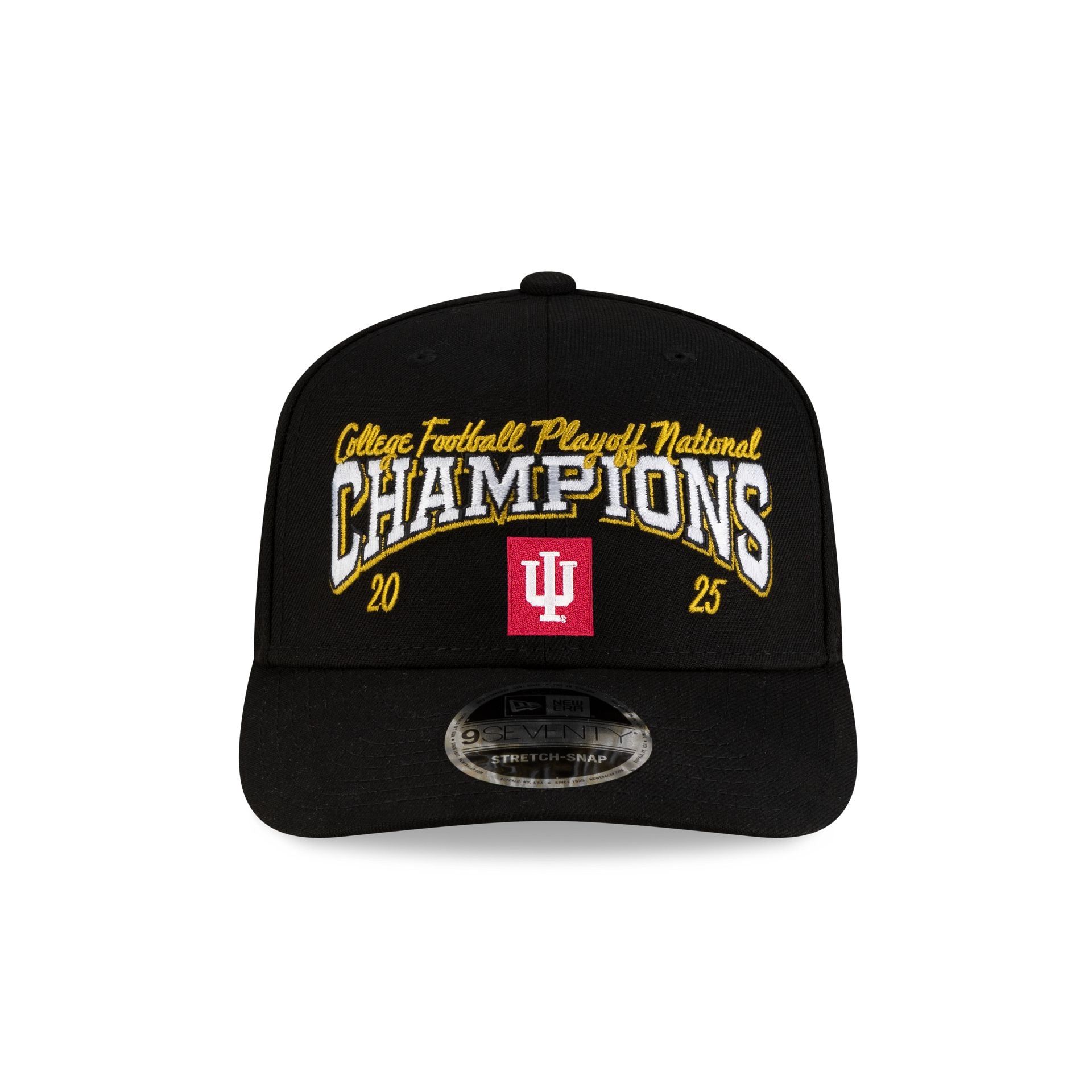 Indiana Hoosiers 2025-2026 College Football Champions 9SEVENTY Stretch-Snap Hat