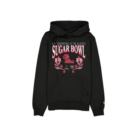 Mississippi Rebels 2026 Sugar Bowl Black Hoodie