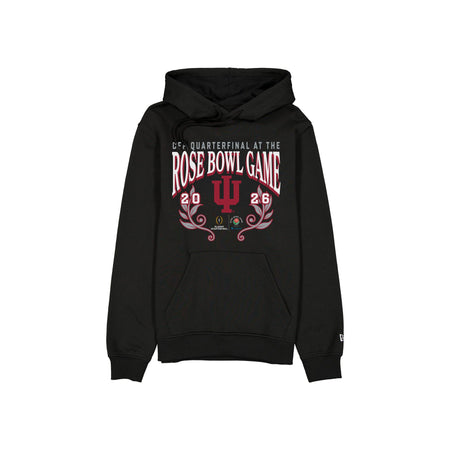 Indiana Hoosiers 2026 Rose Bowl Game Black Hoodie