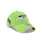 Seattle Seahawks Super Bowl LX Champions Sasquatch Sidepatch 9TWENTY Adjustable Hat