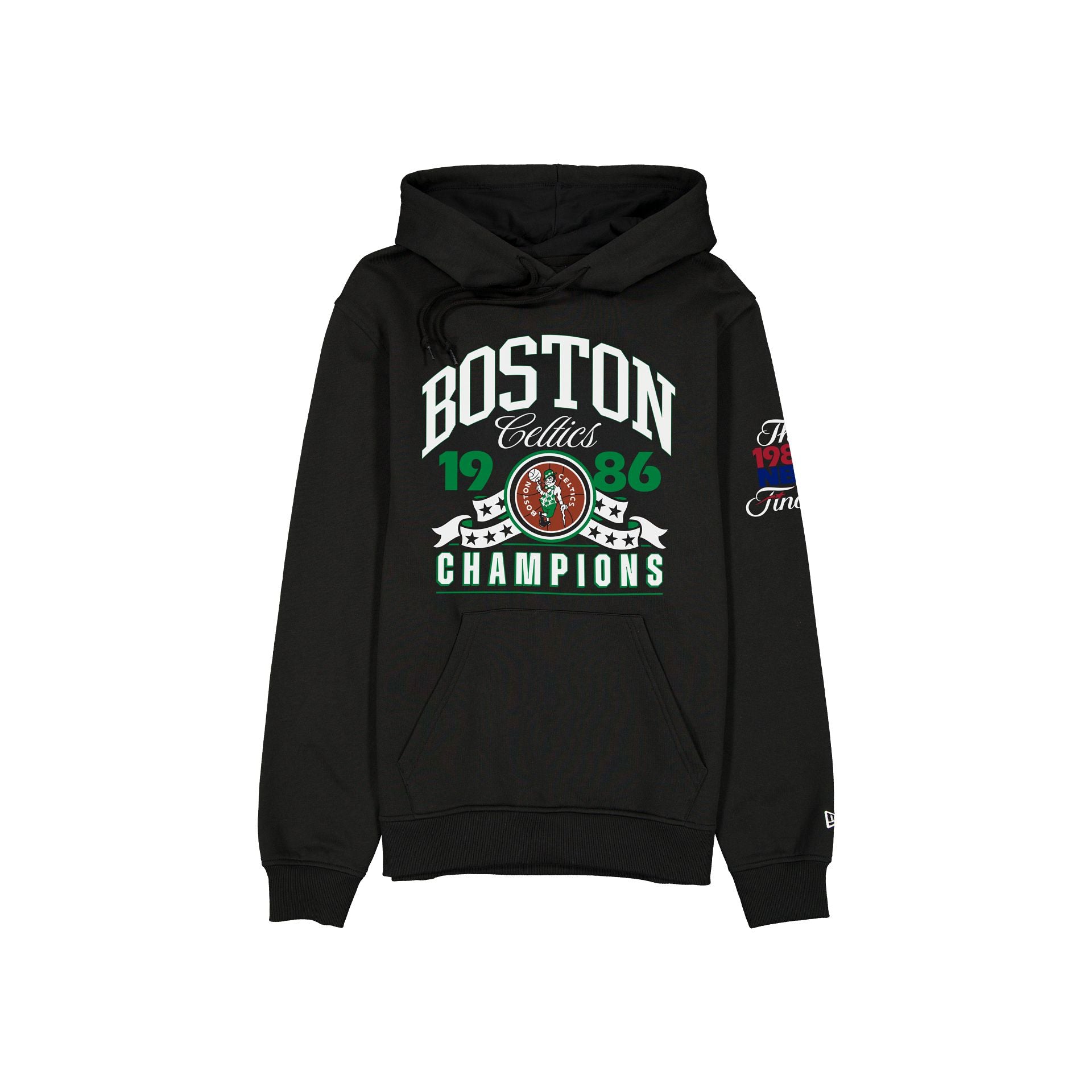 Boston Celtics Hardwood Classics 1986 Champions Black Hoodie – New