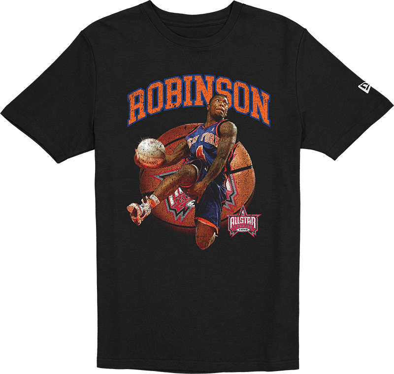 New York Knicks Hardwood Classics Nate Robinson Black T-Shirt