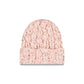 New Era Cap Chunky Pink Cuff Knit Beanie Hat