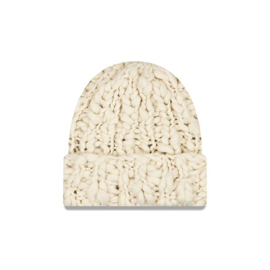 New Era Cap Chunky White Cuff Knit Beanie Hat