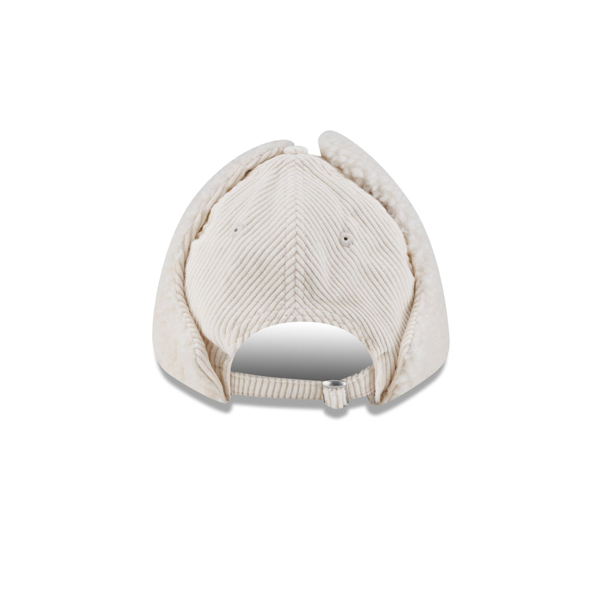 New Era Cap Ivory Corduroy Dog Ear 9FORTY Adjustable Hat