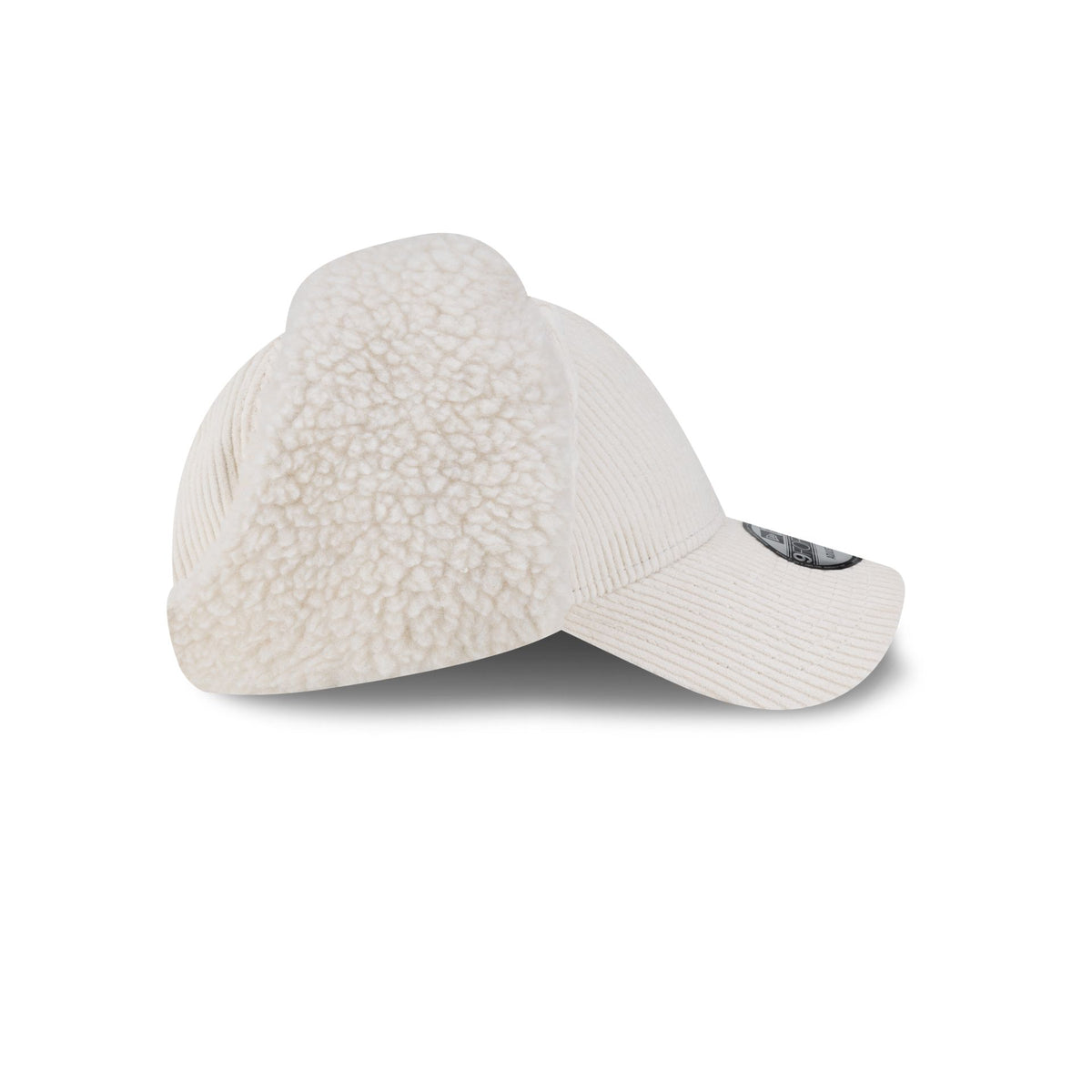 New Era Cap Ivory Corduroy Dog Ear 9FORTY Adjustable Hat