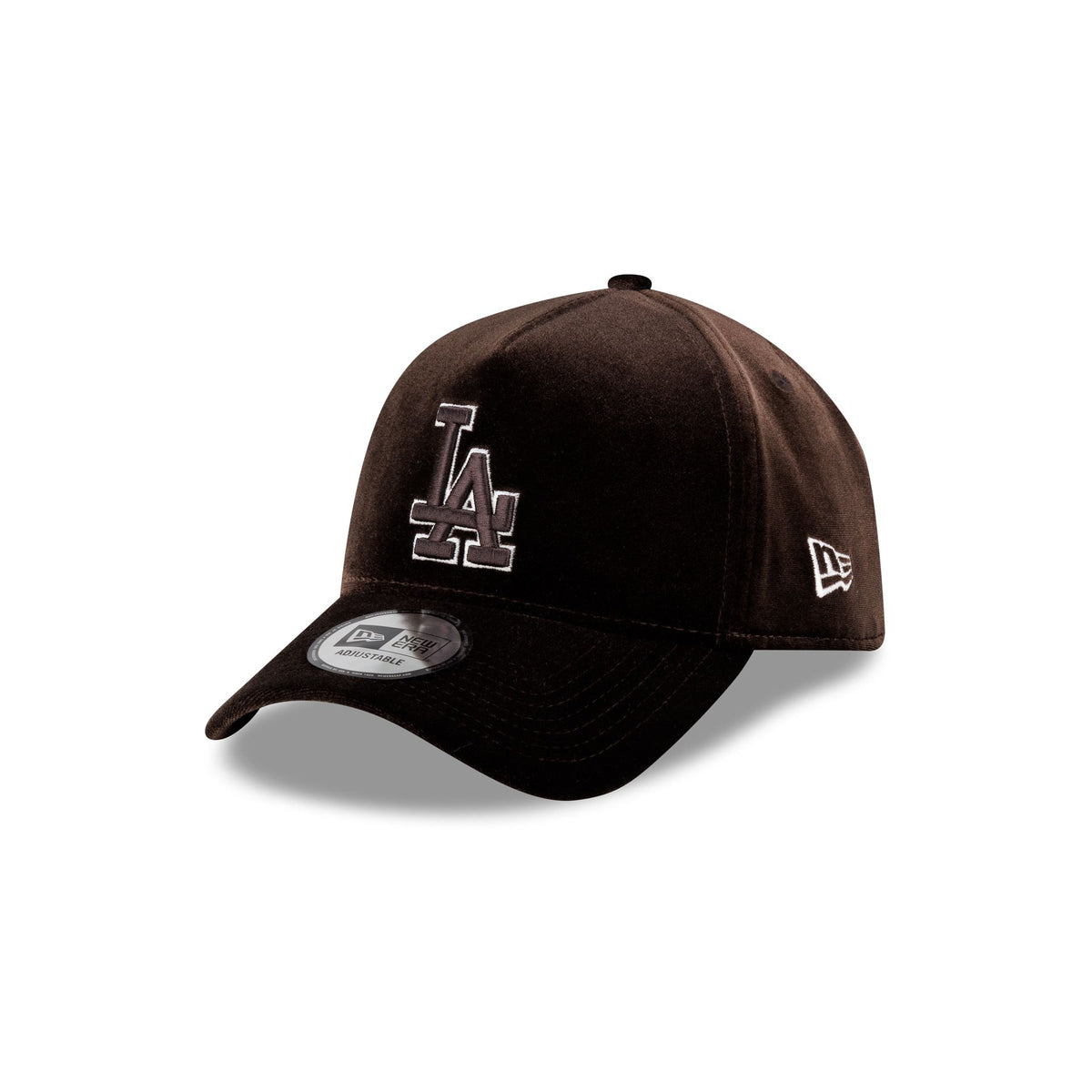 Los Angeles Dodgers Velvet Brown 9FORTY A-Frame Snapback Hat