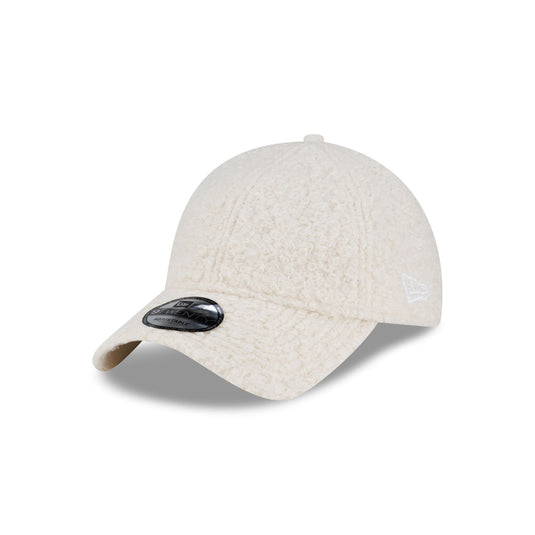 New Era Cap Basic Knit Ivory 9TWENTY Adjustable Hat