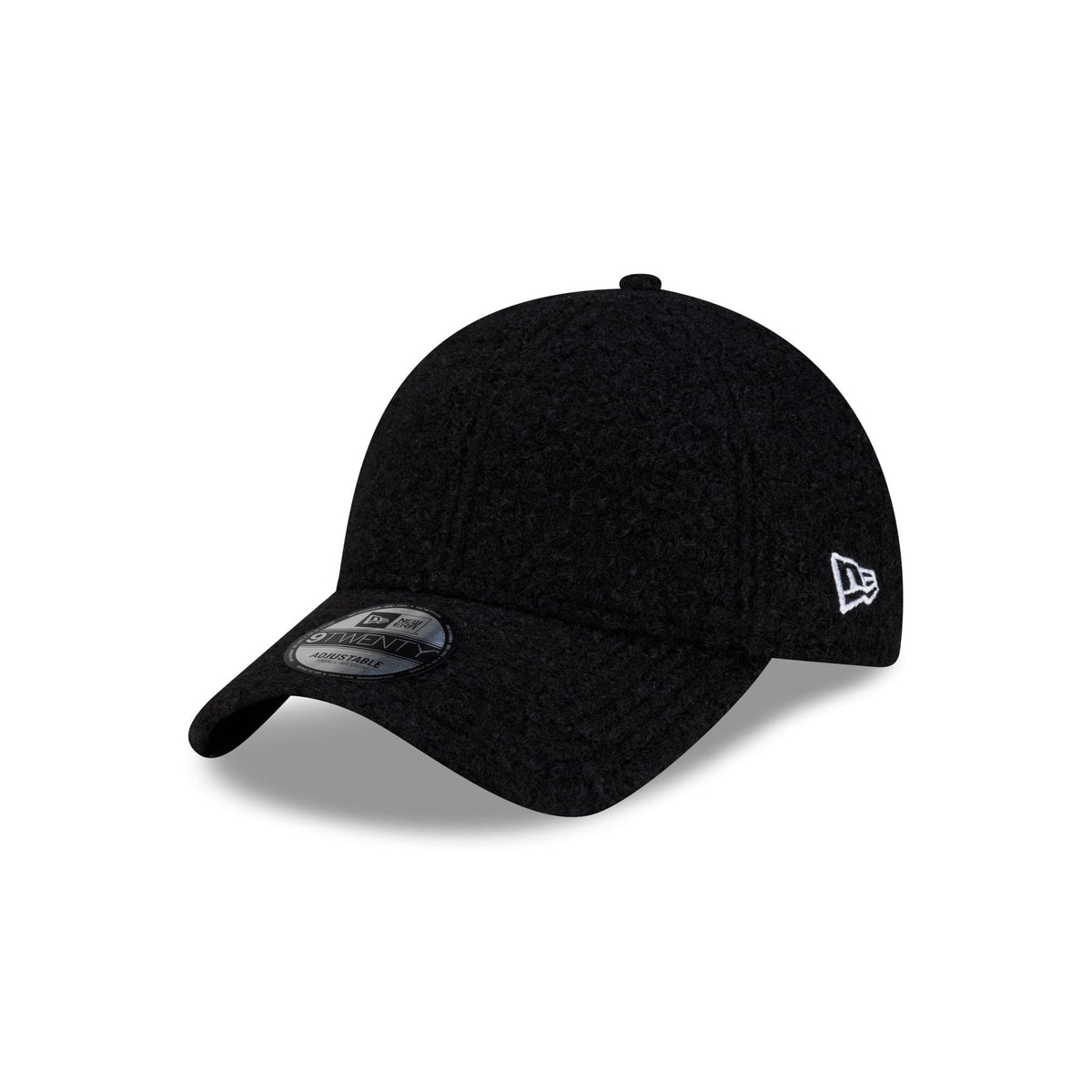 New Era Cap Basic Knit Black 9TWENTY Adjustable Hat