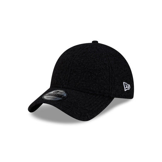 New Era Cap Basic Knit Black 9TWENTY Adjustable Hat