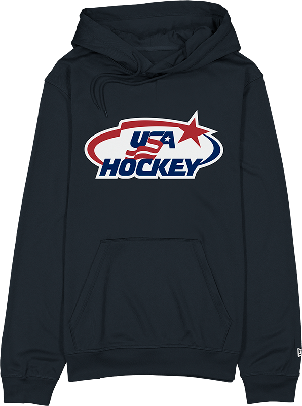 USA Hockey Player Navy Hoodie