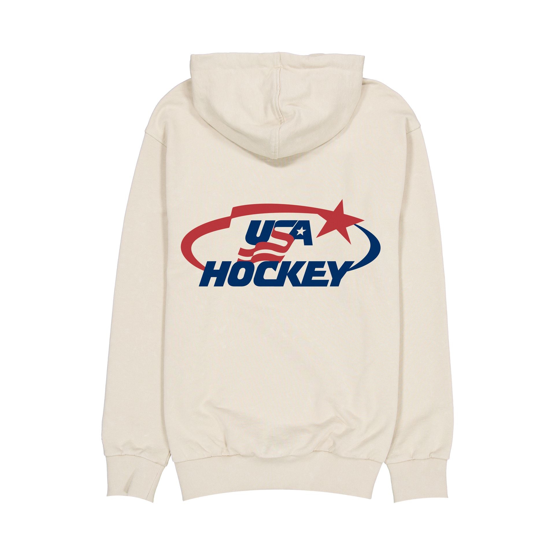 USA Hockey Helmet Chrome White Hoodie