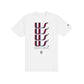 U.S. Soccer Men's National Team Stacked White T-Shirt