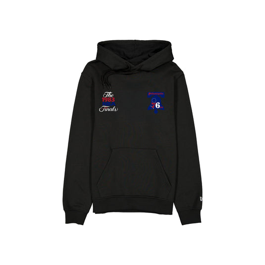 Philadelphia 76ers Hardwood Classics 1983 Champions Bold Hoodie - New Era Cap