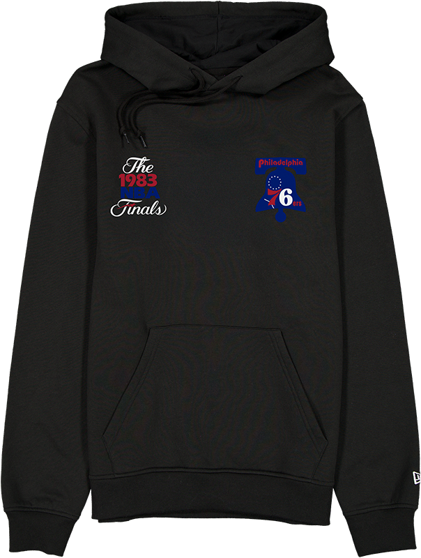 Philadelphia 76ers Hardwood Classics 1983 Champions Bold Hoodie