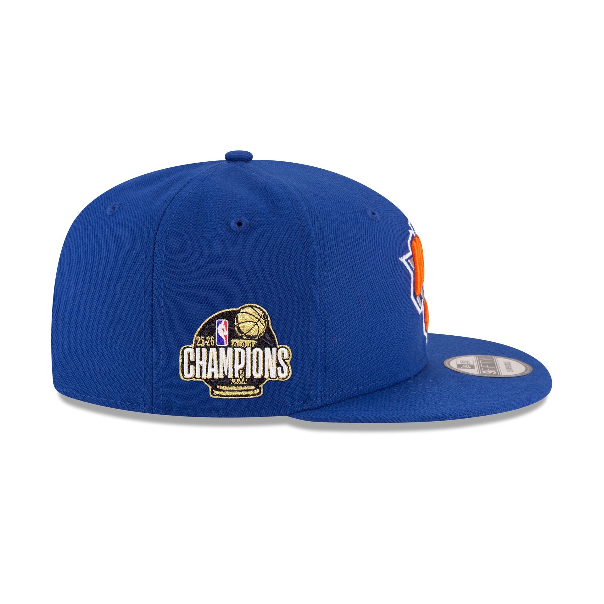 New York Knicks 2026 Champions Sidepatch 9FIFTY Snapback Hat – New