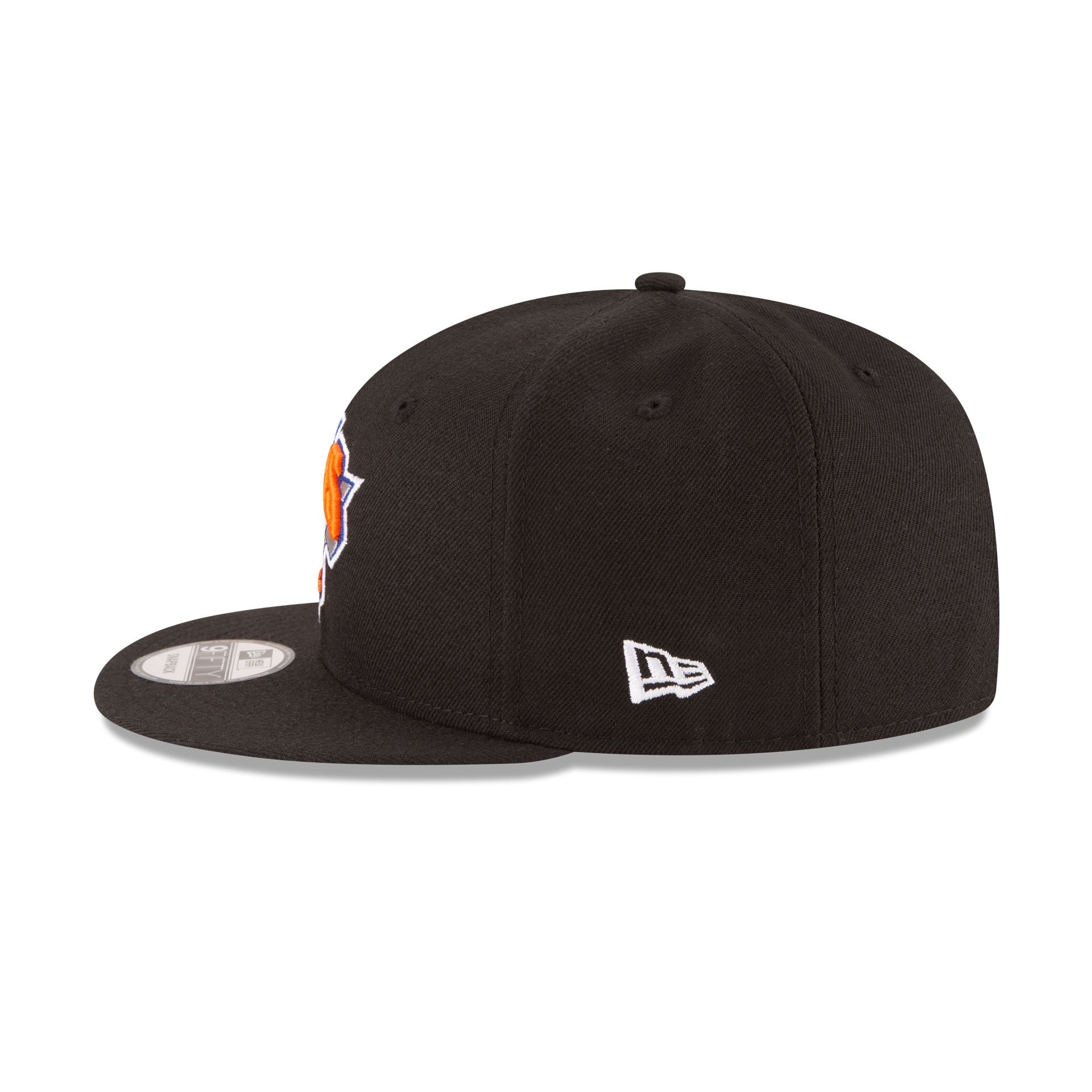 New York Knicks 2026 Champions Sidepatch Black 9FIFTY Snapback Hat