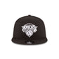 New York Knicks 2026 Champions Sidepatch Black & White 9FIFTY Snapback Hat