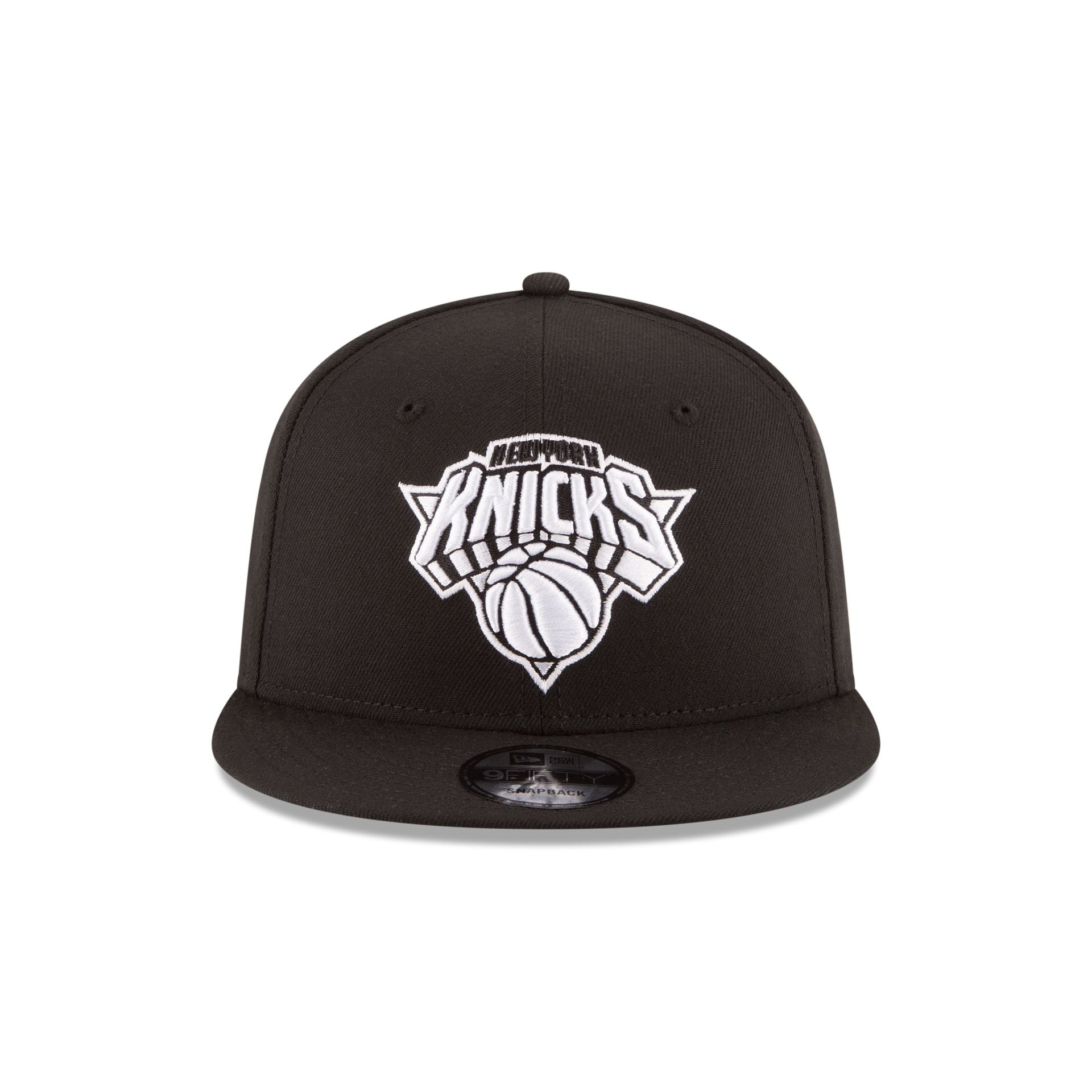 New York Knicks 2026 Champions Sidepatch Black & White 9FIFTY Snapback Hat