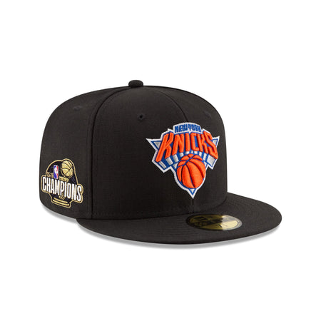 New York Knicks 2026 Champions Sidepatch Black 59FIFTY Fitted Hat