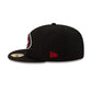 San Francisco 49ers 80th Anniversary Sidepatch Black 59FIFTY Fitted Hat